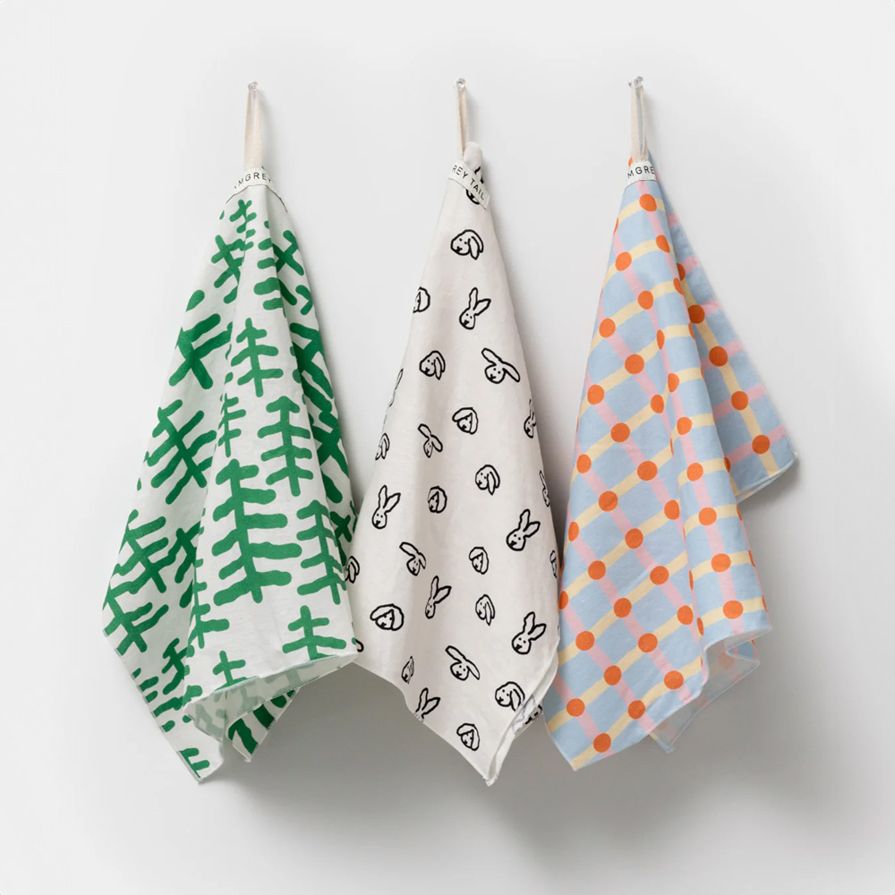 WARMGREY TAIL KITCHEN CLOTH 2のイメージ写真01