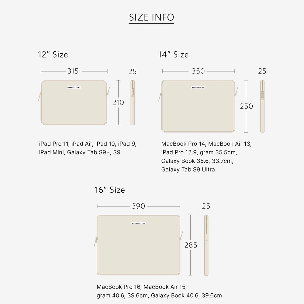 LAPTOP / TABLET NYLON POUCH（ラップトップ タブレット ナイロン ポーチ）のイメージ写真07