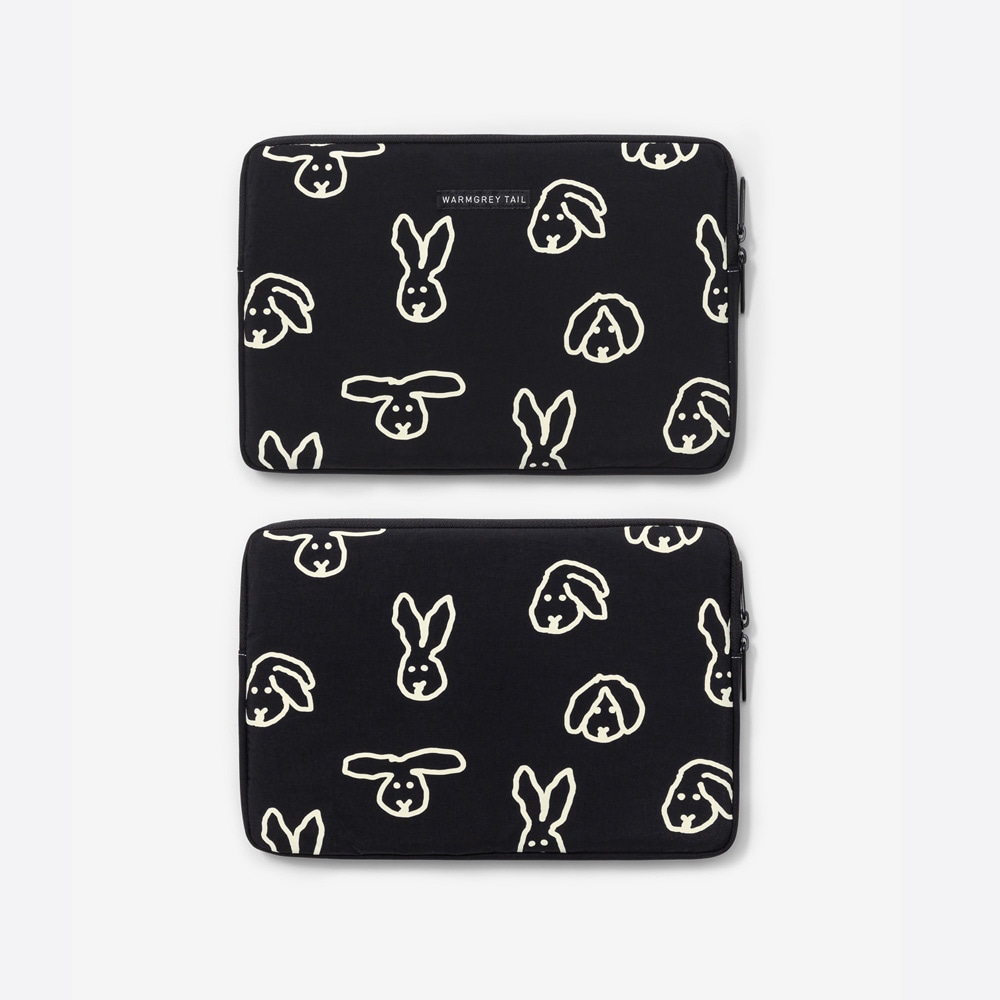 WARMGREY TAIL LAPTOP / TABLET NYLON POUCH BLACK 12のイメージ写真