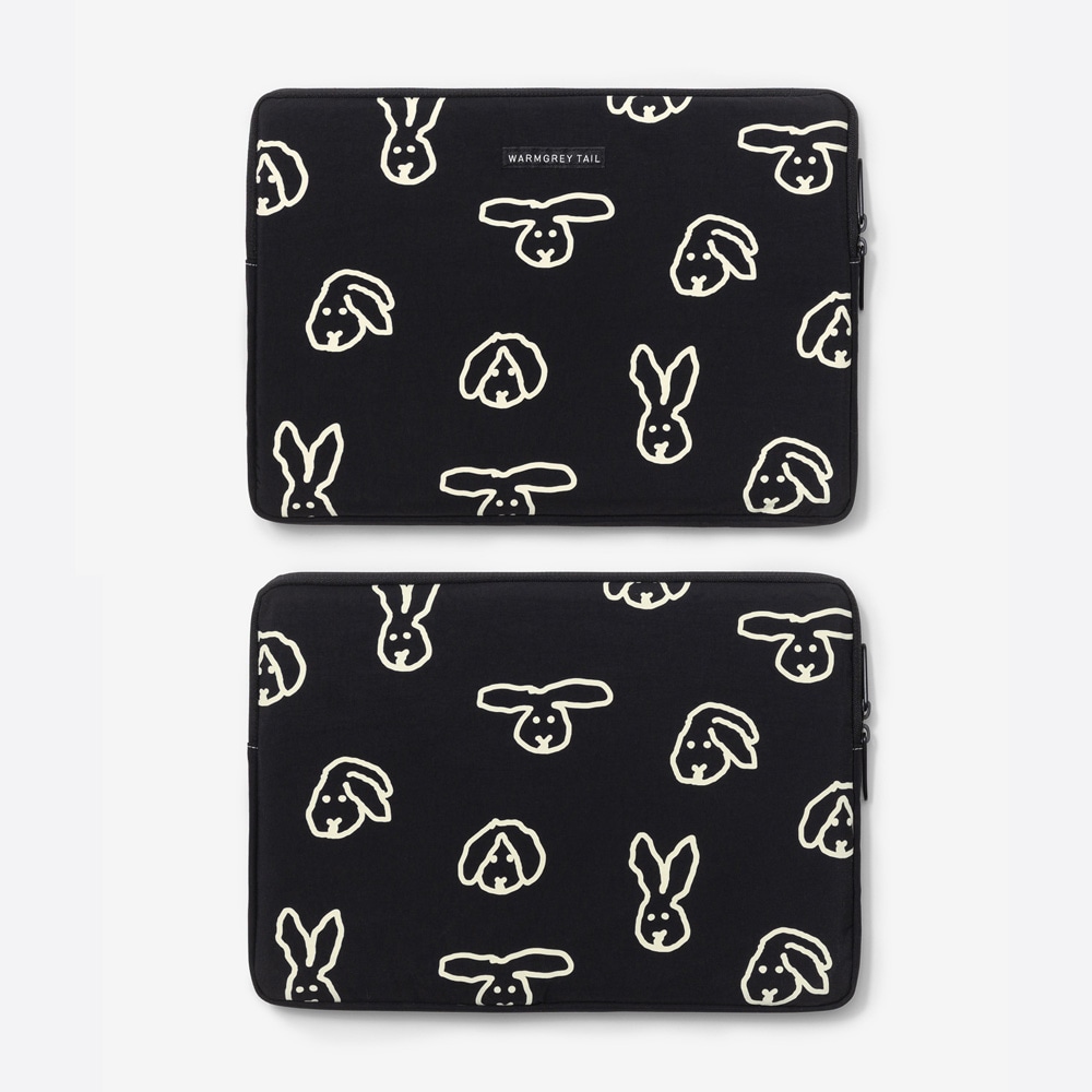 WARMGREY TAIL LAPTOP / TABLET NYLON POUCH BLACK 14のイメージ写真