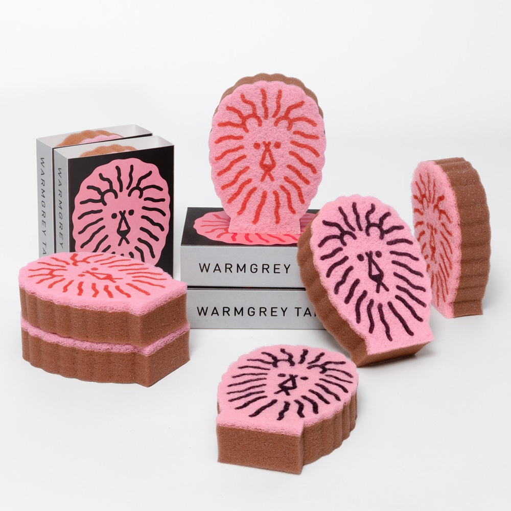 WARMGREY TAIL LION DISH SPONGE