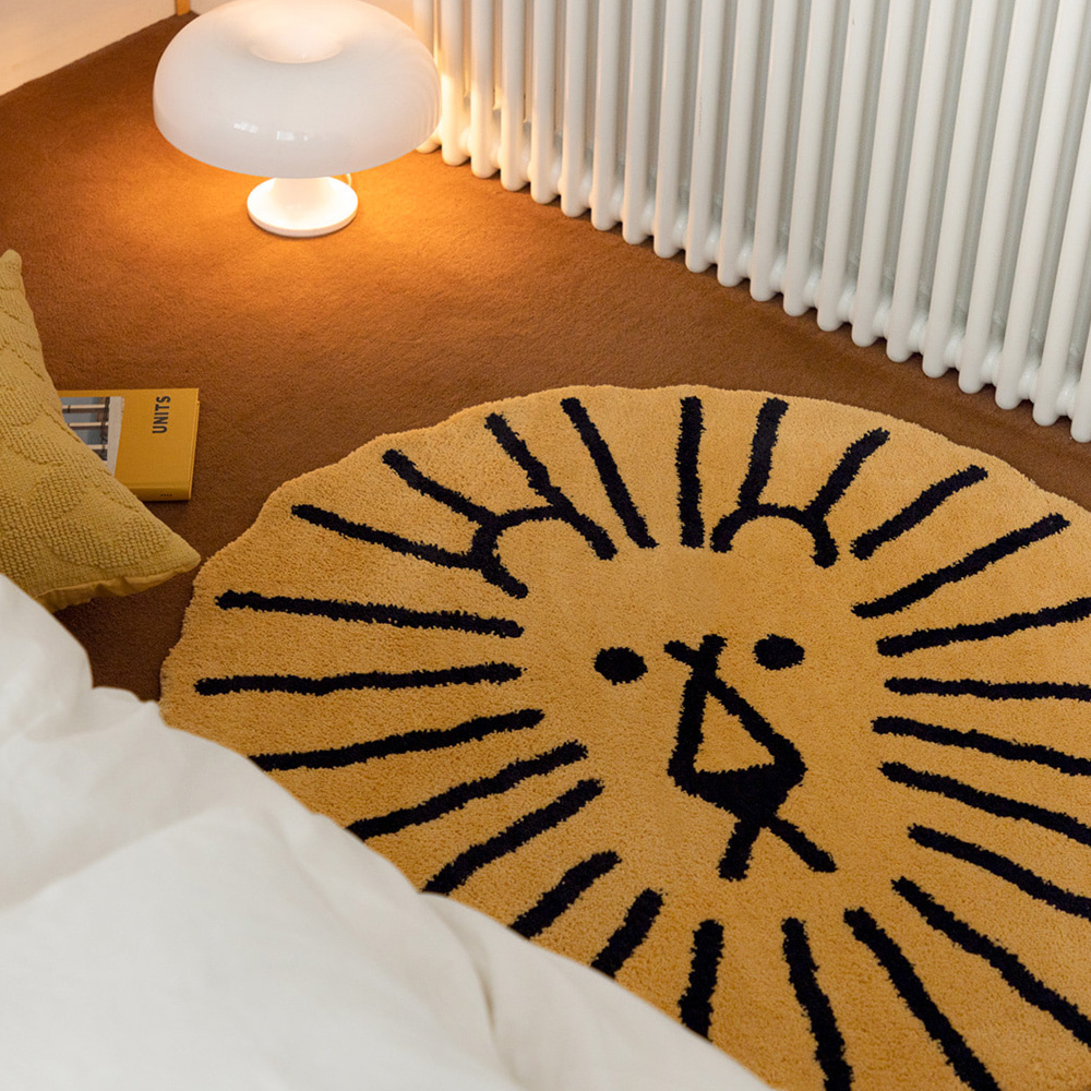 WARMGREY LION RUG(ライオンラグ)のイメージ写真02