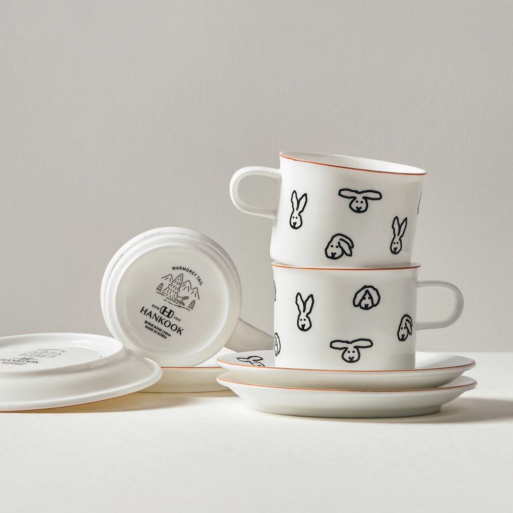 WARMGREY TAIL MUG & SAUCER（マグ&ソーサー）のイメージ写真04