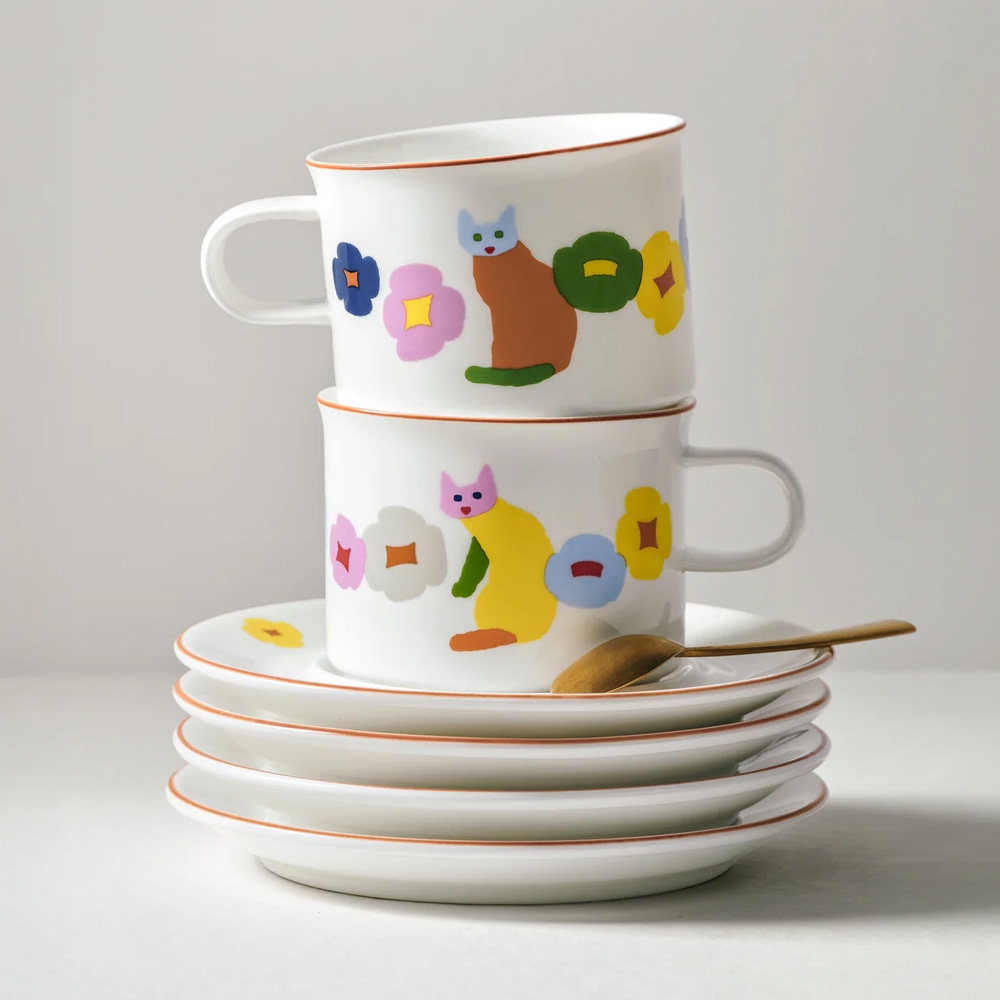 WARMGREY TAIL MUG & SAUCER（マグ&ソーサー）のイメージ写真05