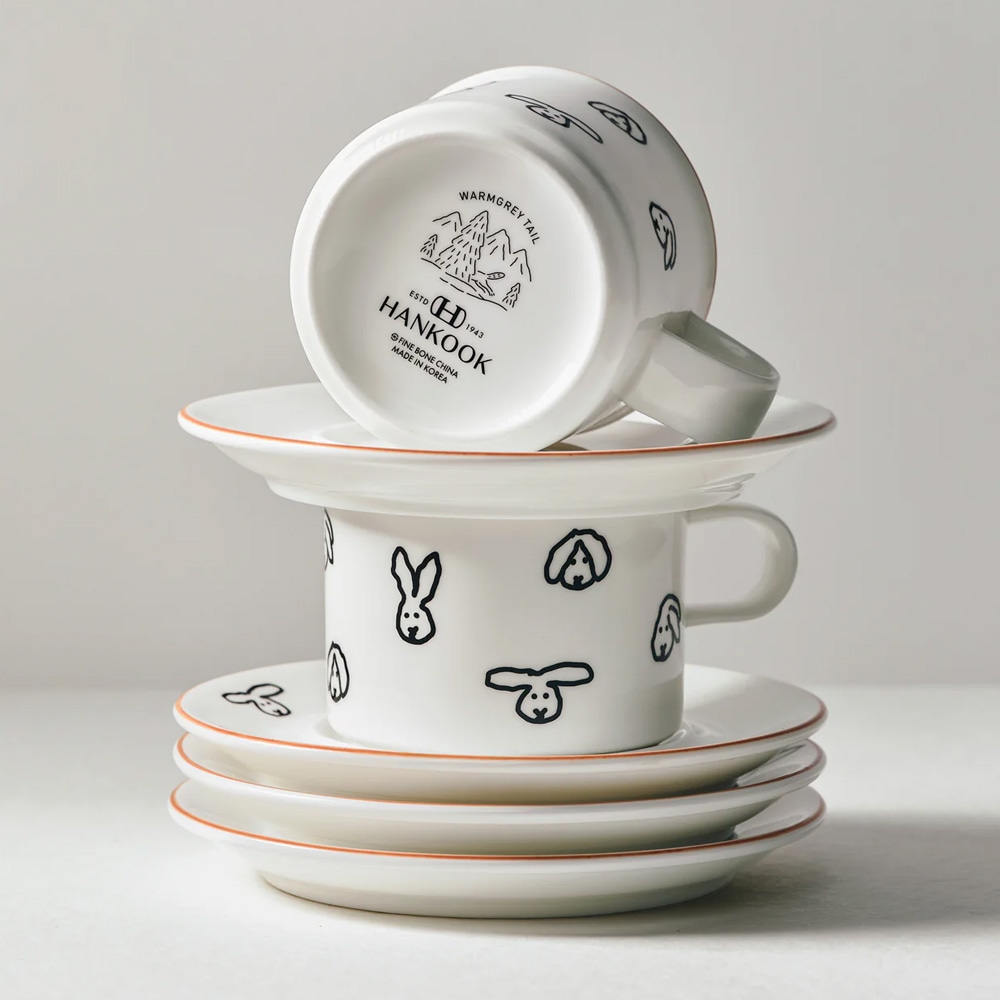 WARMGREY TAIL MUG & SAUCER（マグ&ソーサー）のイメージ写真06