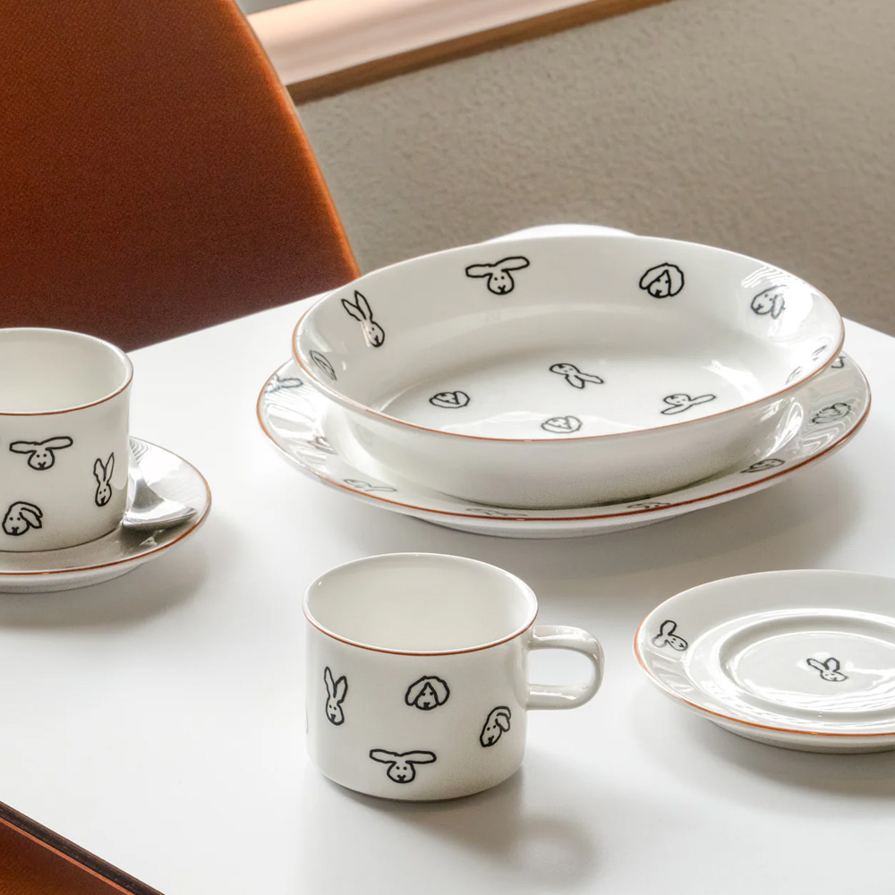 WARMGREY TAIL OVAL BOWLのイメージ写真01