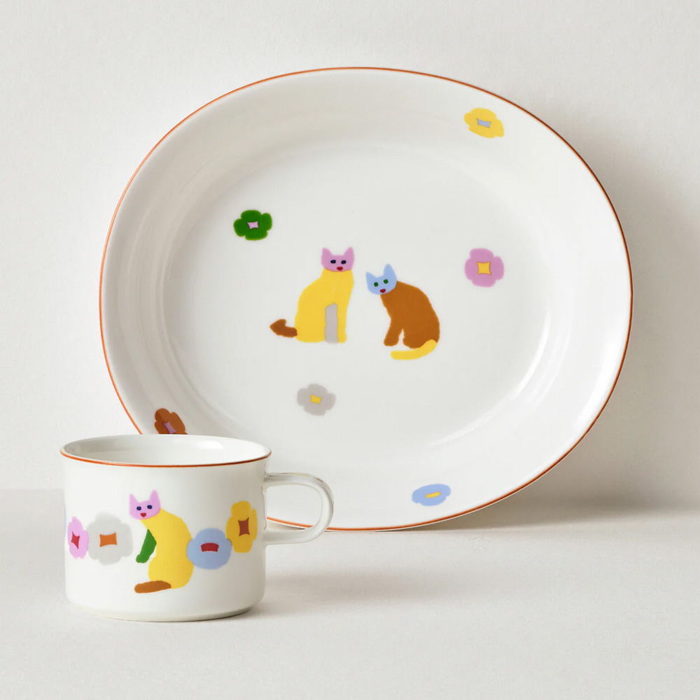 WARMGREY TAIL OVAL BOWLのイメージ写真03