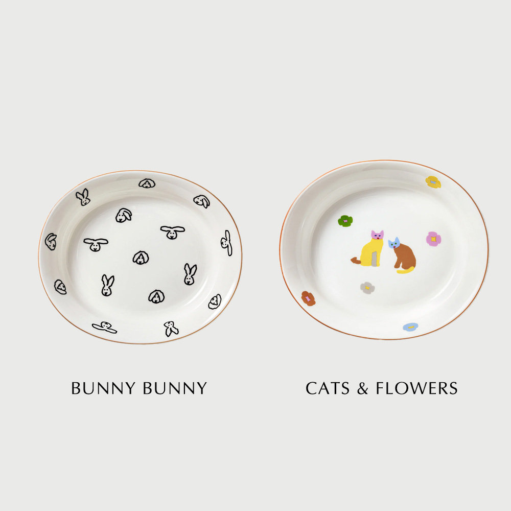 WARMGREY TAIL OVAL BOWLのバリエーション