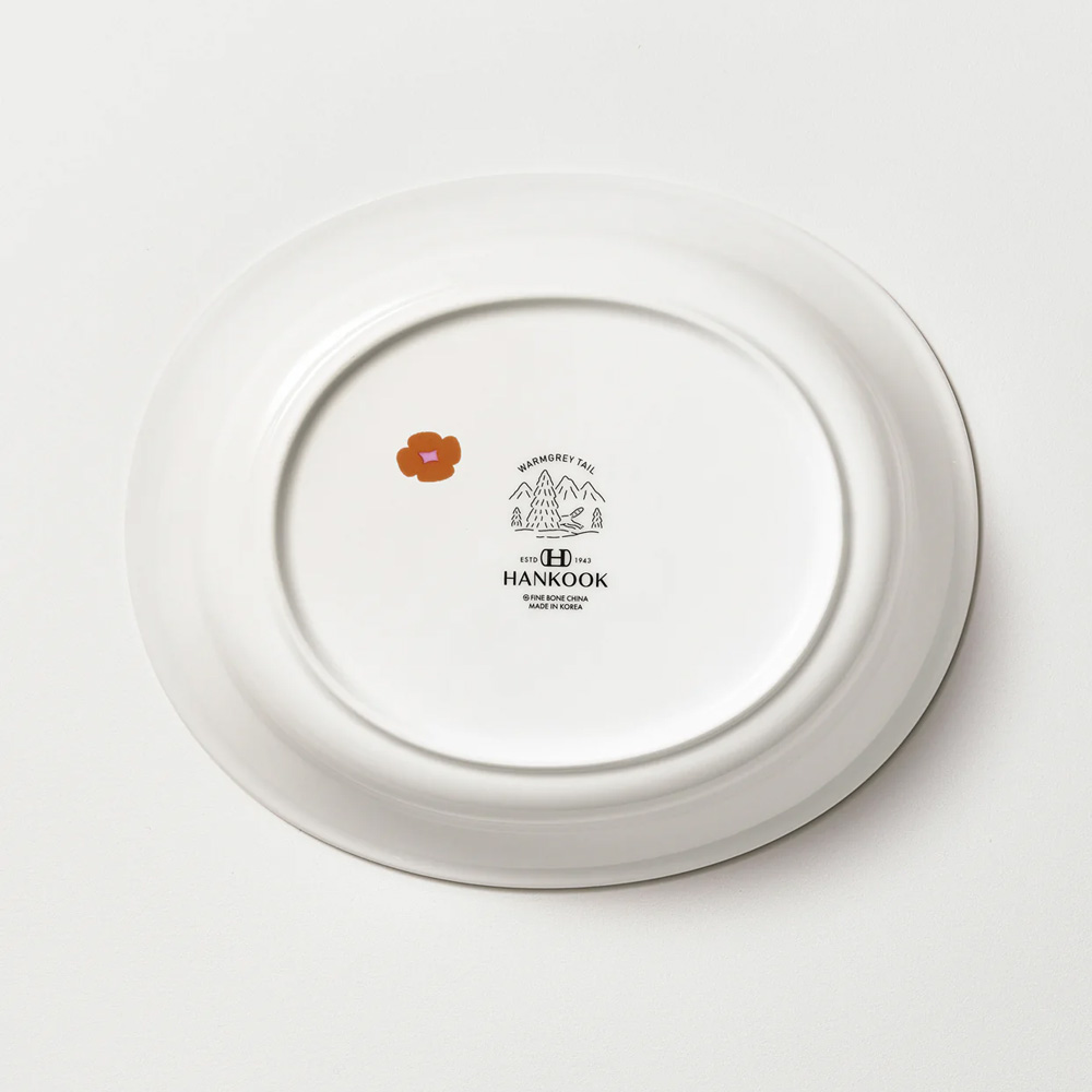 WARMGREY TAIL OVAL BOWL CATS & FLOWERSのイメージ写真15