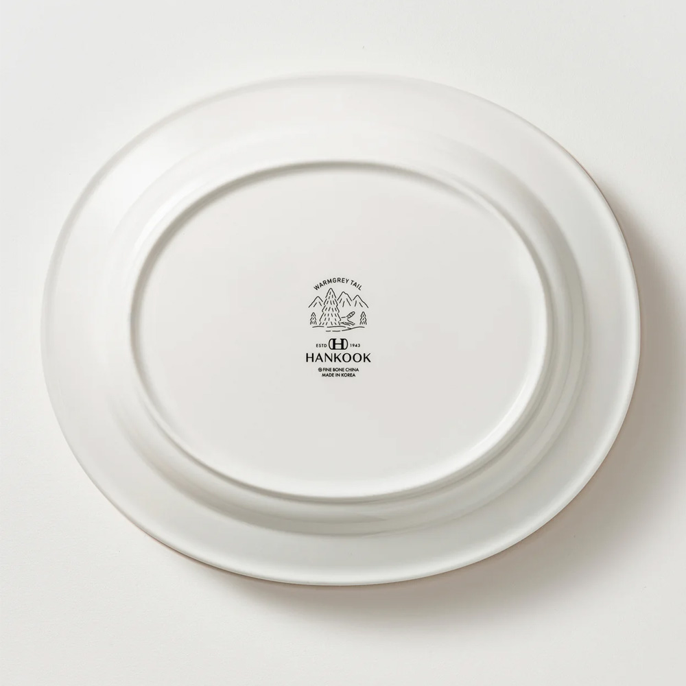 WARMGREY TAIL OVAL PLATE BUNNY BUNNYのイメージ写真09