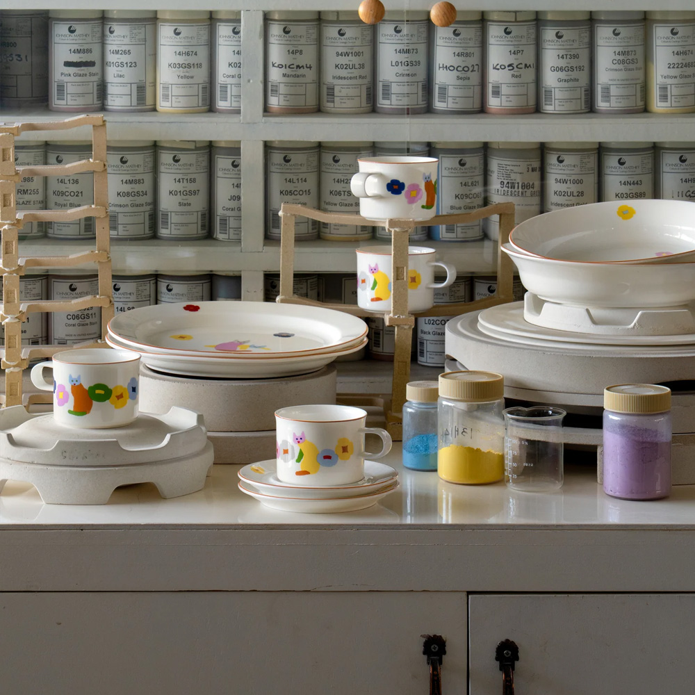 WARMGREY TAIL OVAL PLATEのイメージ写真12