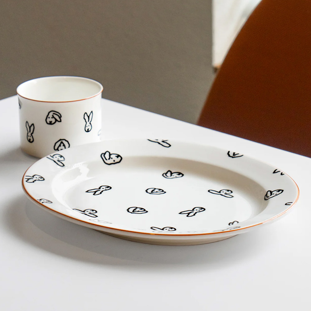 WARMGREY TAIL の OVAL PLATE（オーバルプレート）