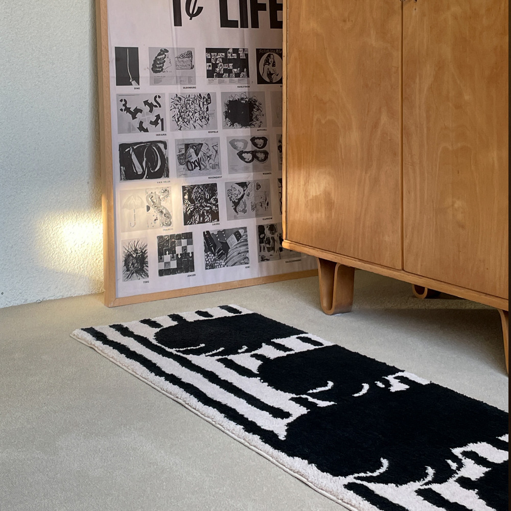 WARMGREY TAIL PAW RUGのイメージ写真06
