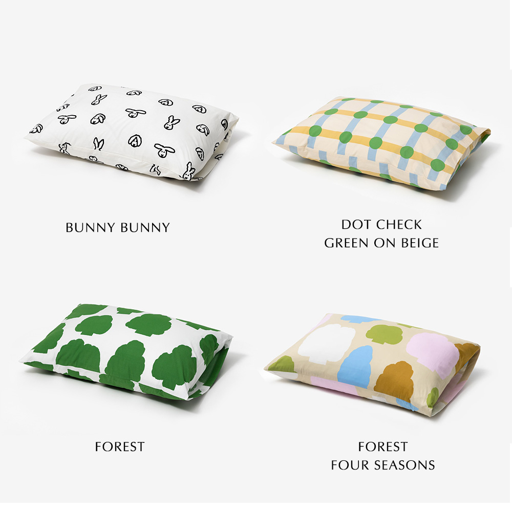 WARMGREY TAIL PILLOW CASEのバリエーション
