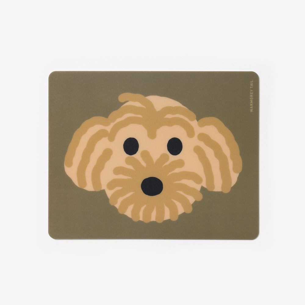 WARMGREY TAIL PUPPY MOUSE PADのイメージ写真02