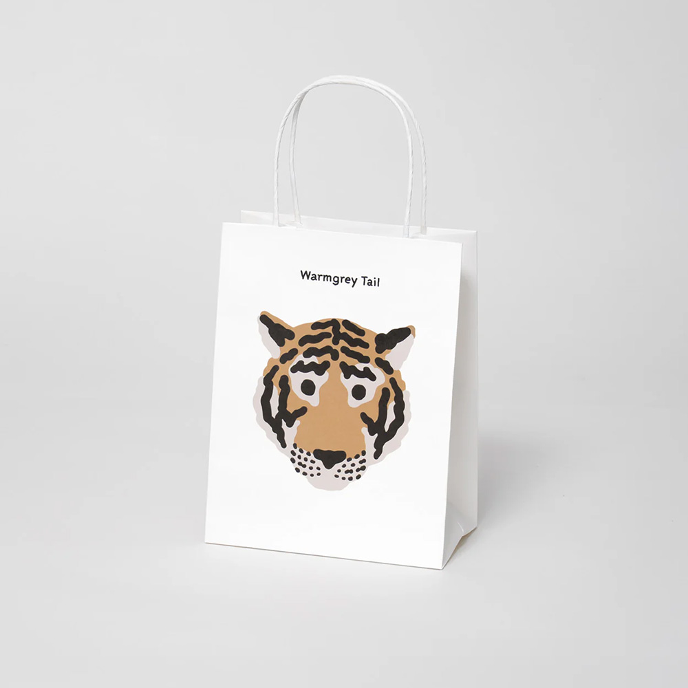 WARMGREY TAIL SHOPPING BAGのバリエーション