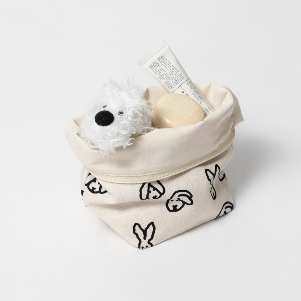 WARMGREY TAIL FLAT POUCH