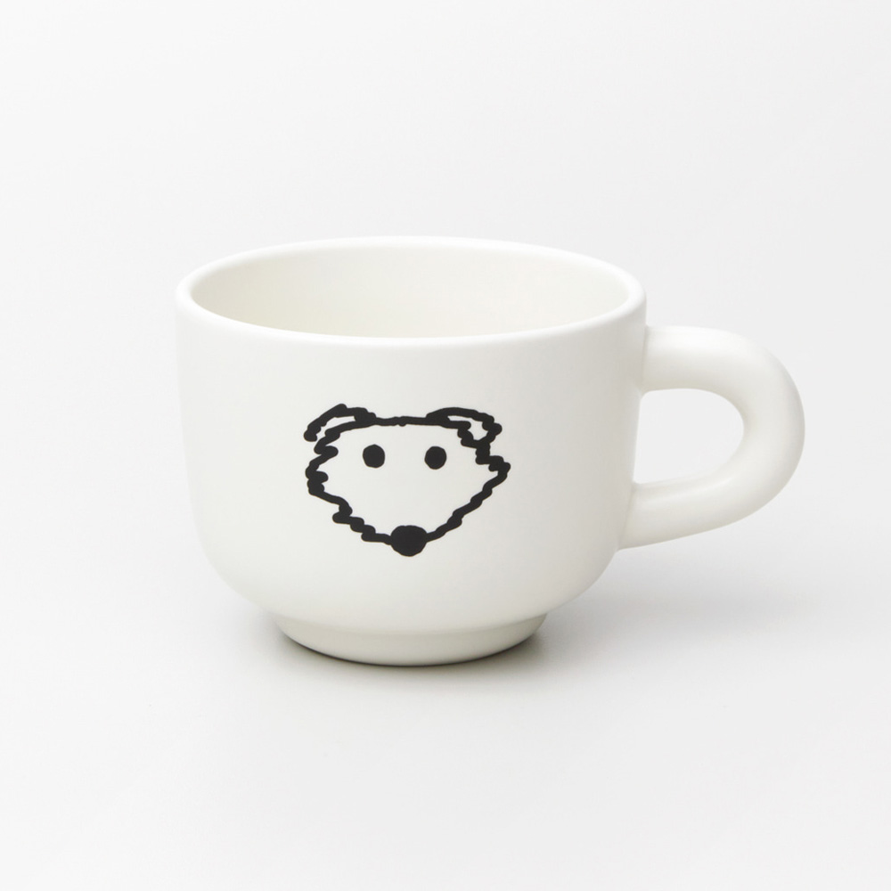 WARMGREY TAIL TUBE MILK CUP(チューブ ミルクカップ)BRRR DOGのイメージ写真